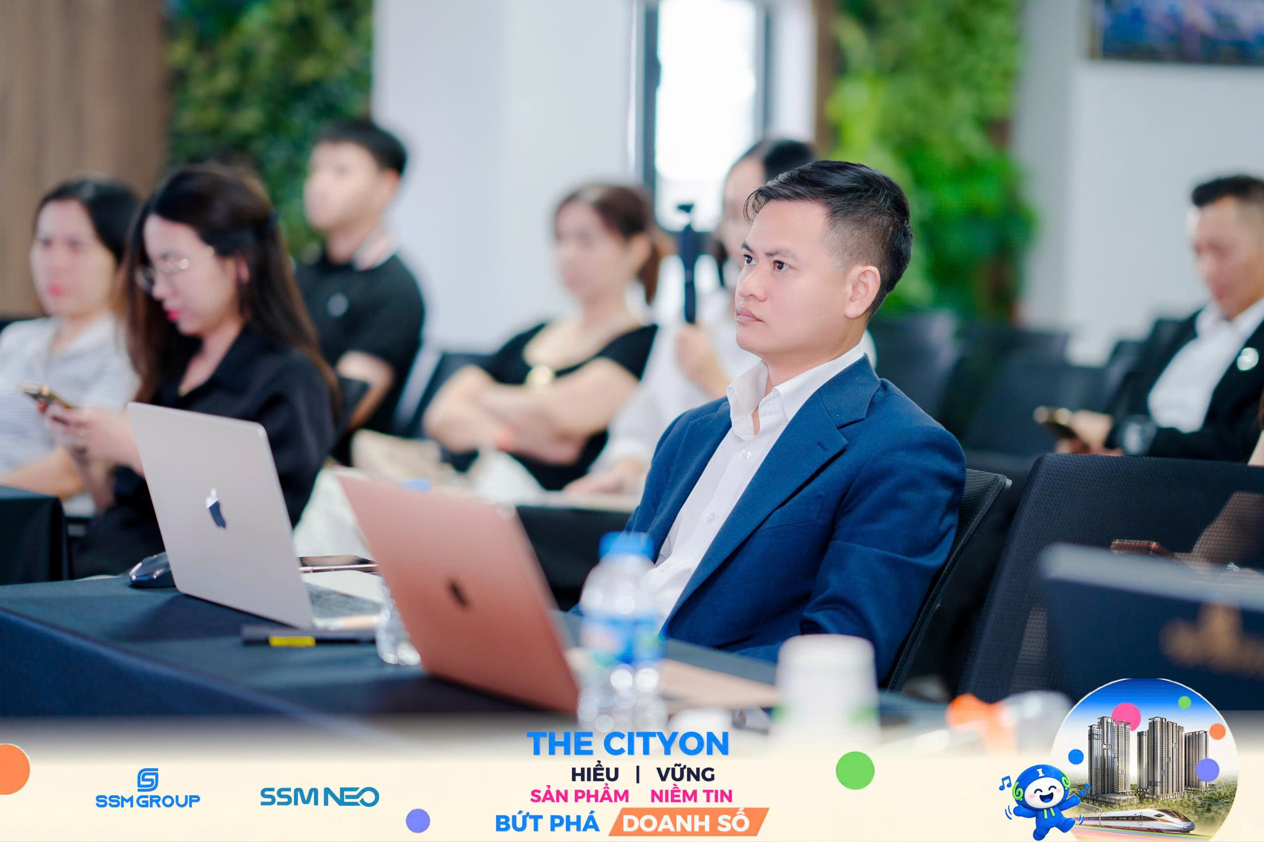 Buổi đào tạo dự án The Cityon với đội ngũ tư vấn tham dự