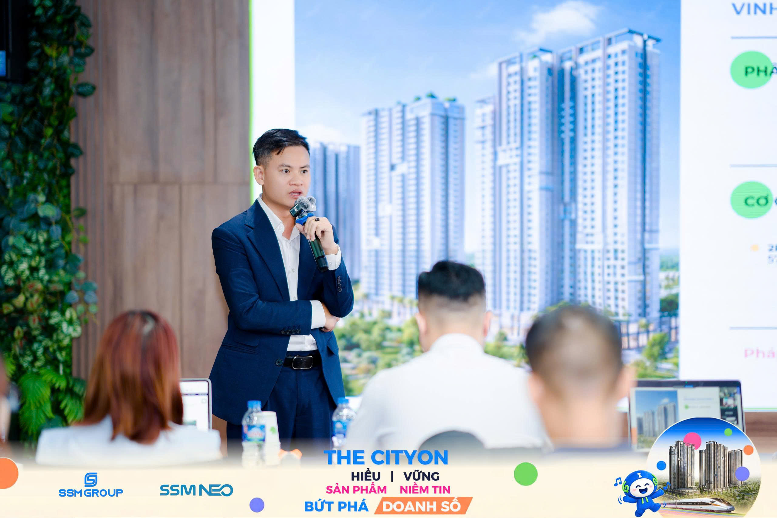 Đào tạo sản phẩm The Cityon tại sự kiện